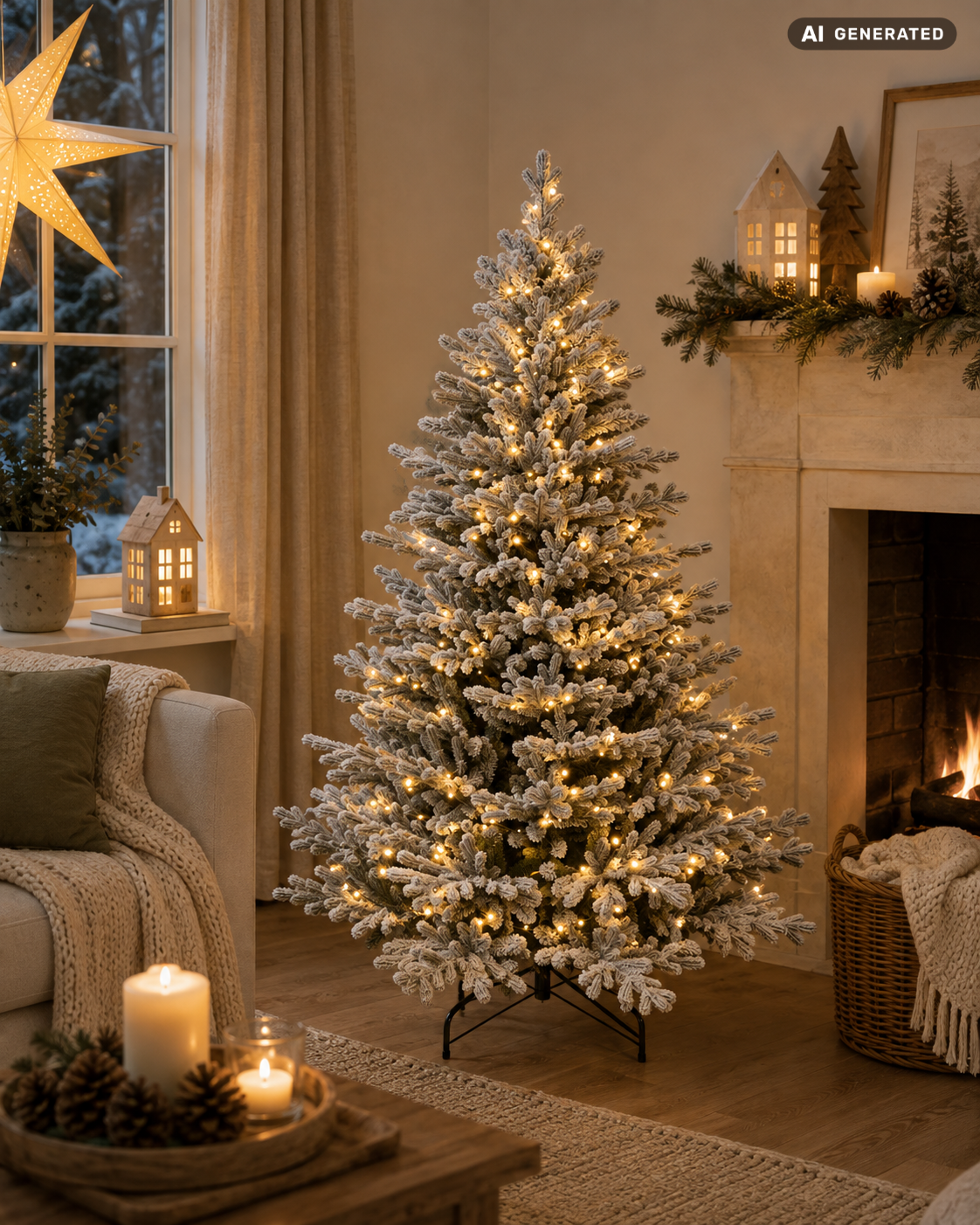 Evertree Premium Snow LED